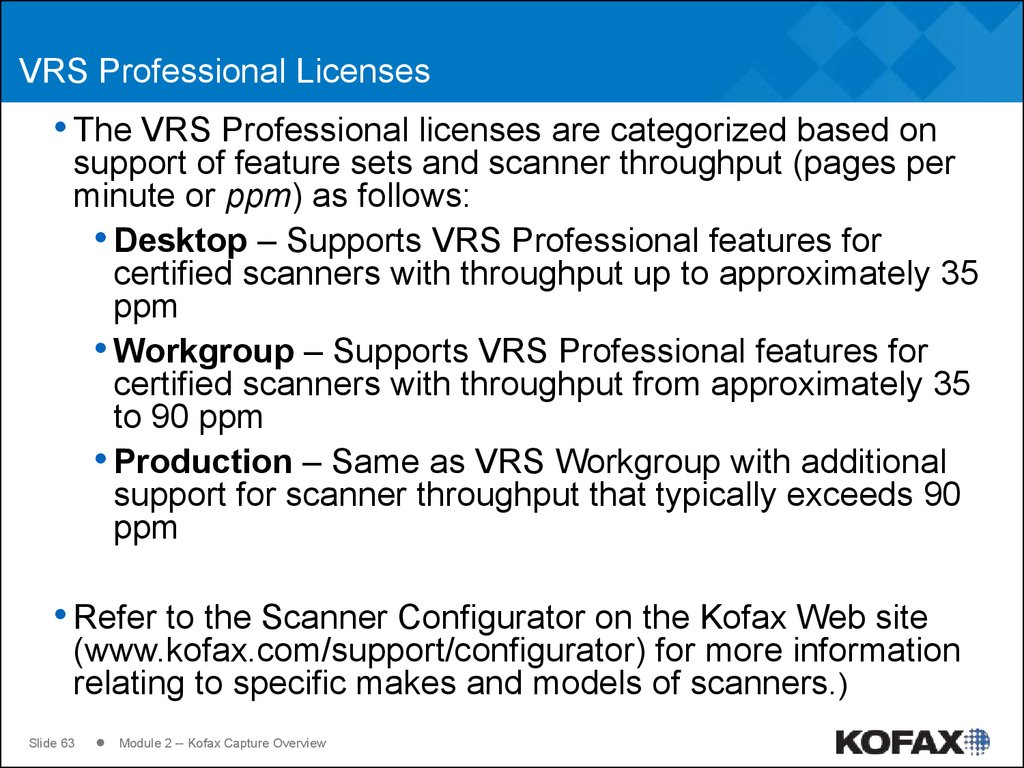 kofax vrs 5.0 professional