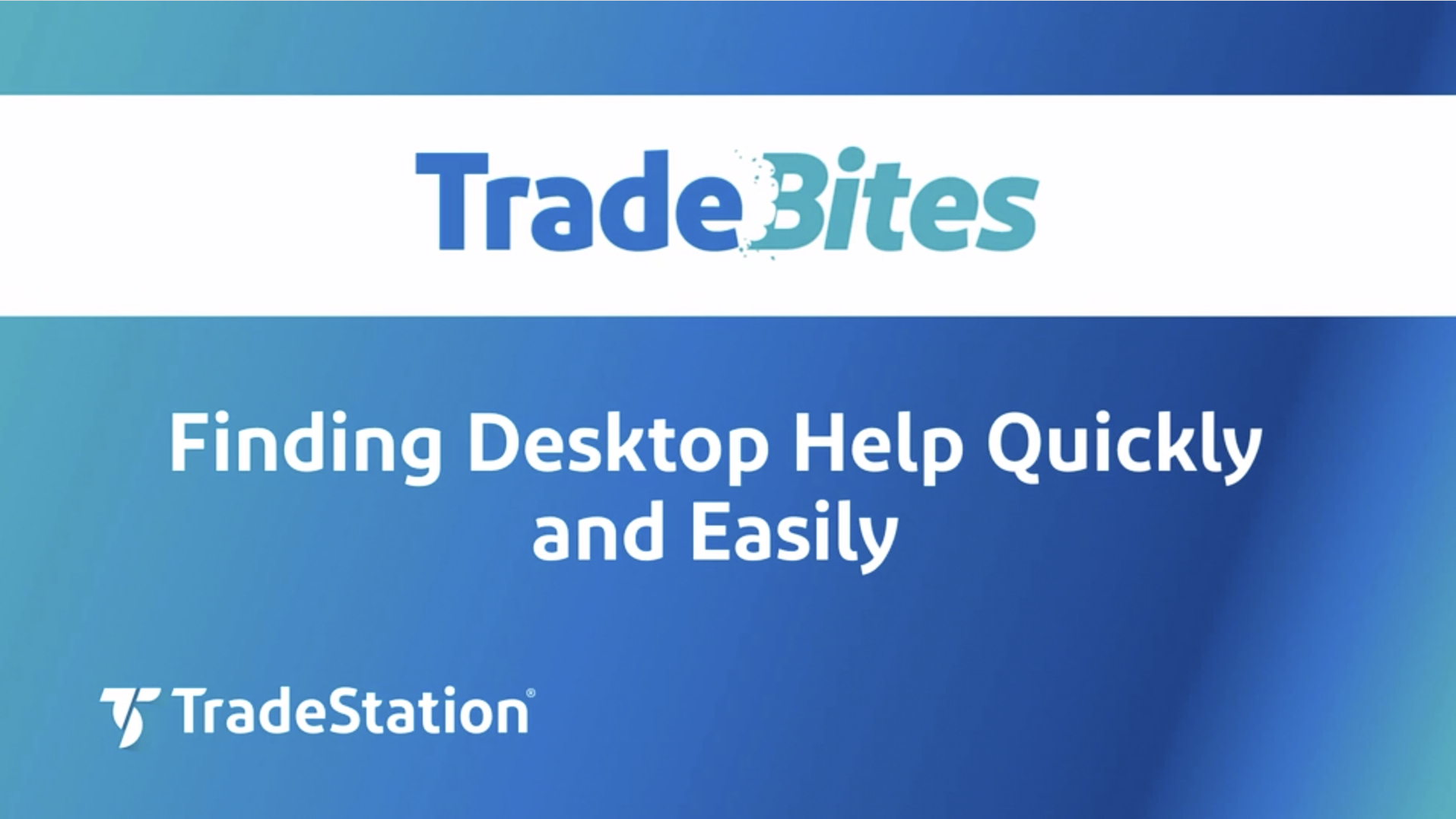 tradestation support